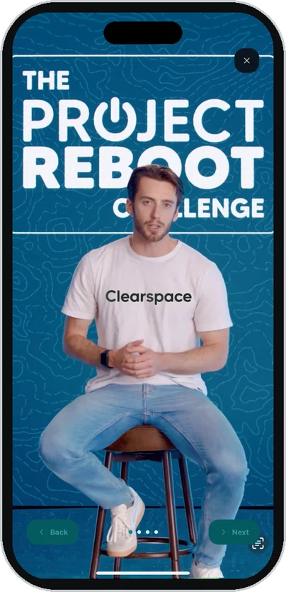 The Project Reboot Challenge intro video