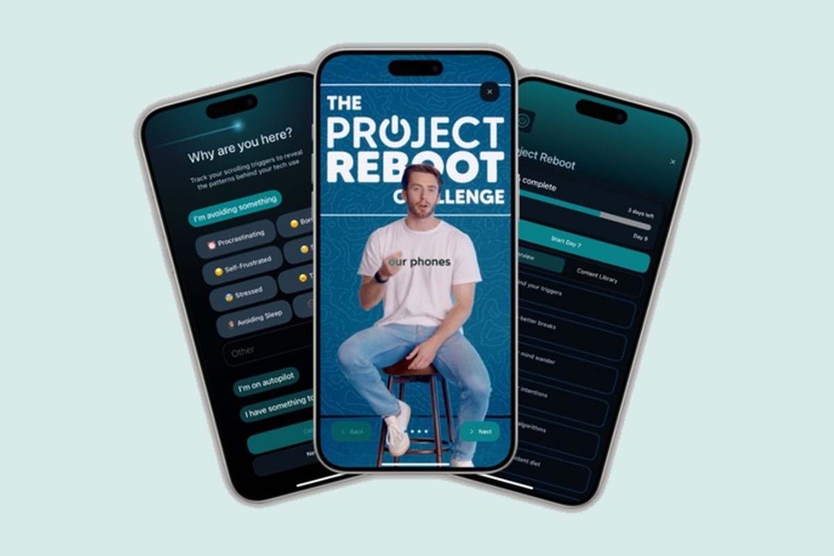 The Project Reboot 9-day challenge inside the Clearspace app