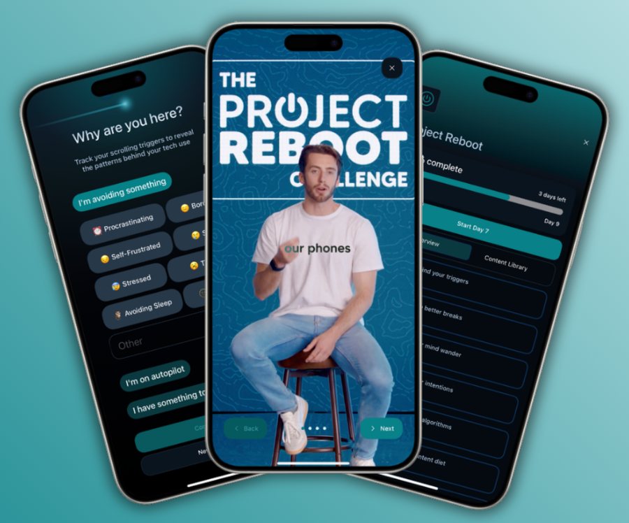 The Project Reboot 9-day challenge inside the Clearspace app